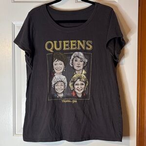 Torrid Queens Golden Girls Graphic Gray Tee | Size 1 (14)